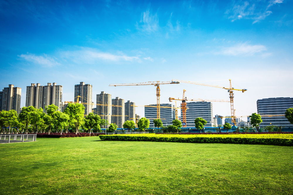 Building construction in a green way